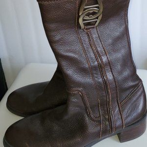 Etienne Aigner "Codona" Tall Brown Boots (A1287L2201); Womens sz. 8.5